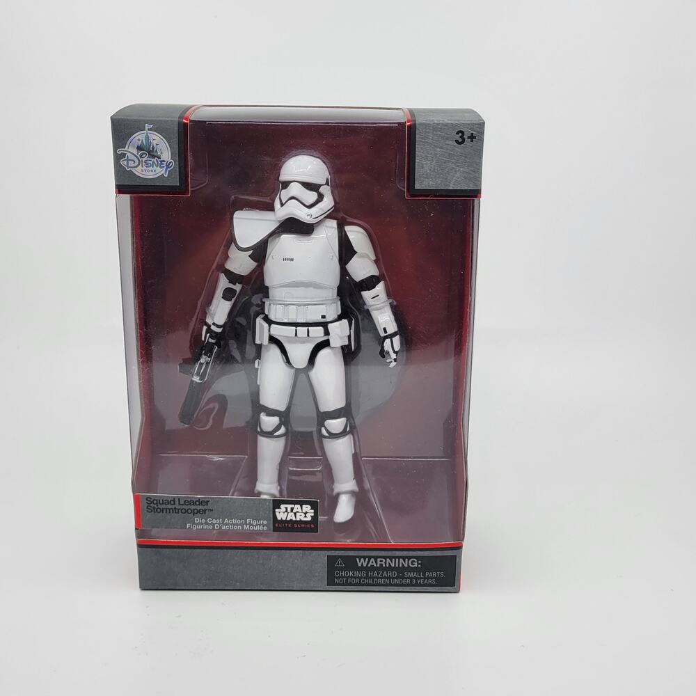 STAR WARS Squad Leader Stormtrooper Elite Series Die Cast Action Figure 6.5 in
